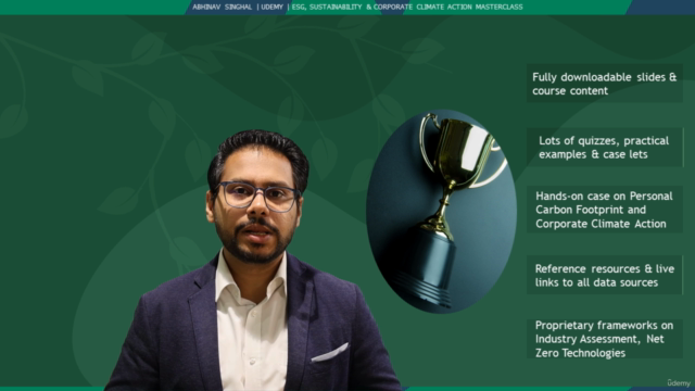 ESG, Sustainability & Corporate Climate Action Masterclass – Screenshot 4