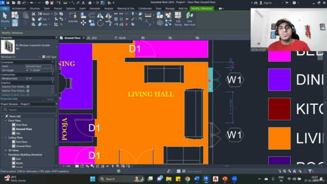 Learn Revit Fundamentals to Draw the House Plans -Beginner - Screenshot_03