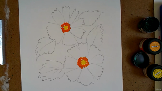 Watercolor Easy_1: Floral watercolor & Gouache for beginners – Screenshot 2