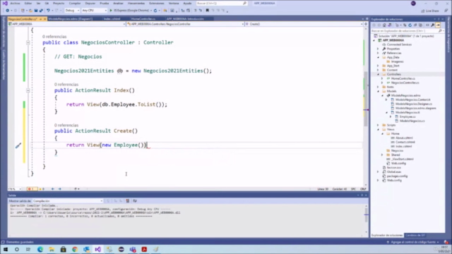 WEB SERVICES ASP .NET MVC ENTITY FRAMEWORK ADO SQL SERVER – Screenshot 4