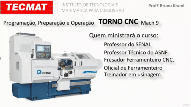 TORNO CNC MACH 9 - Programação, Preparação e Operação – Screenshot 2