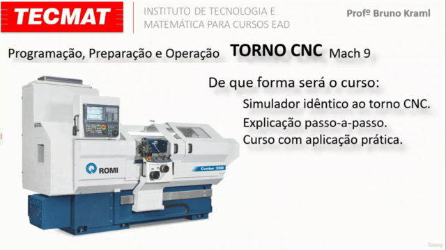 TORNO CNC MACH 9 - Programação, Preparação e Operação – Screenshot 3