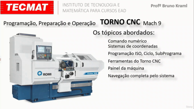 TORNO CNC MACH 9 - Programação, Preparação e Operação – Screenshot 4