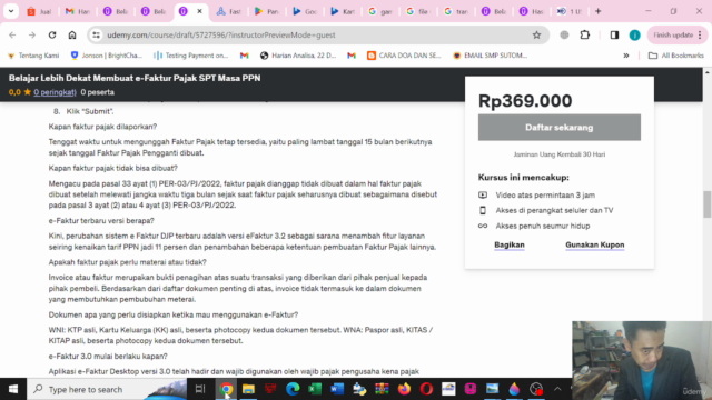 Belajar Lebih Dekat Membuat e-Faktur Pajak SPT Masa PPN – Screenshot 2