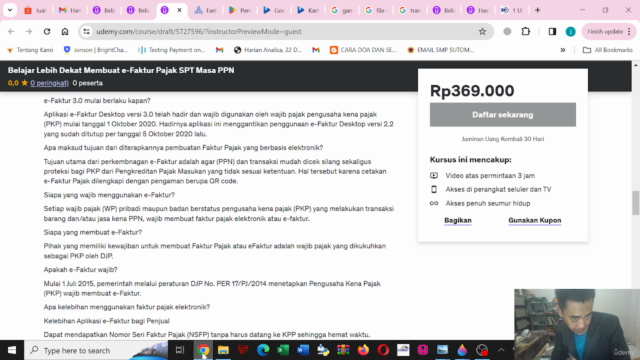 Belajar Lebih Dekat Membuat e-Faktur Pajak SPT Masa PPN – Screenshot 3