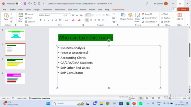 REALTIME SAP INTERCOMPANY TRANSACTION DESIGN,BUILD & TESTING – Screenshot 4