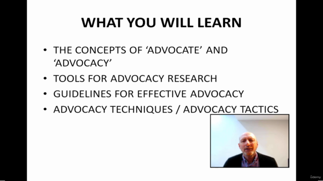 PLANNING FOR ADVOCACY – Screenshot 3