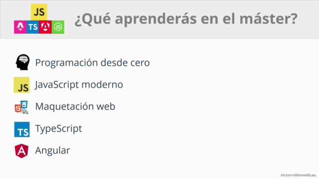 Master en JavaScript 2025: Aprender JS, Angular, Node, Astro – Screenshot 1