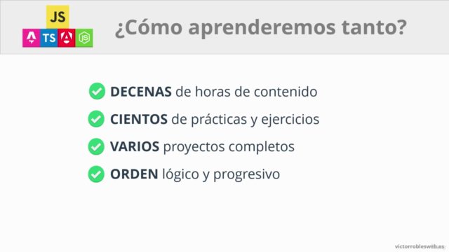 Master en JavaScript 2025: Aprender JS, Angular, Node, Astro – Screenshot 3
