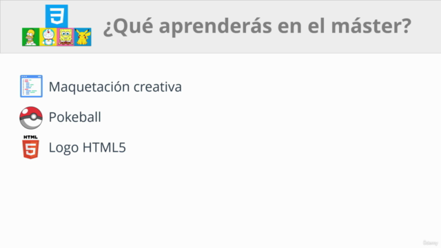 Master en CSS Extremo: Retos creativos y dibujos con código – Screenshot 1