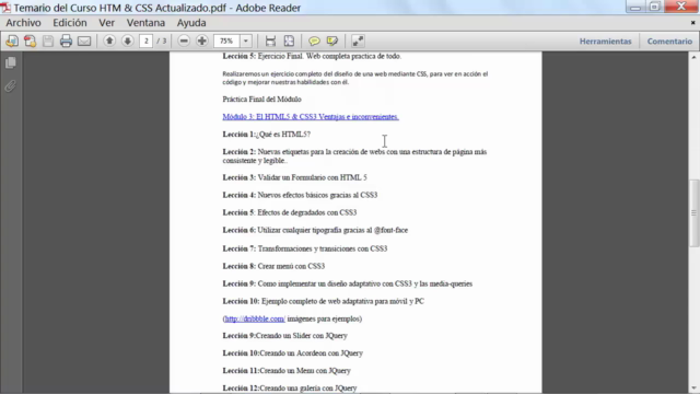 Diseño de páginas web con HTML5 y CSS3 para novatos – Screenshot 2