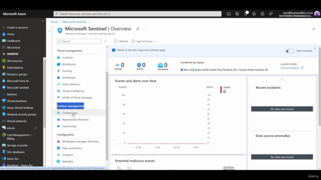 Microsoft Sentinel Hands-on-Training For Beginners - Screenshot_01