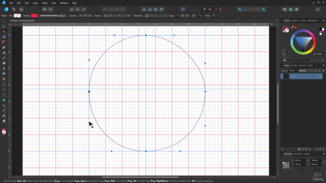 Kurs Affinity Designer Pen tool – ilustracje flat design – Screenshot 3
