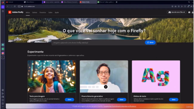 Photoshop com Inteligência Artificial e domine as variáveis – Screenshot 1
