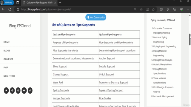 Comprehensive Guide to Pipe Supports for Piping Systems – Screenshot 1