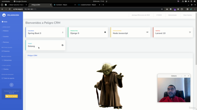 Desarrollo y despliegue microservicios multiplataforma – Screenshot 1