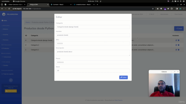 Desarrollo y despliegue microservicios multiplataforma – Screenshot 2