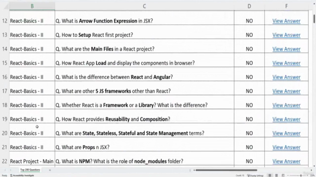 React Interview Masterclass: Top 200 Questions (+PDF) (2025) – Screenshot 1