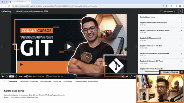 Git e GitHub do básico ao avançado – Screenshot 3