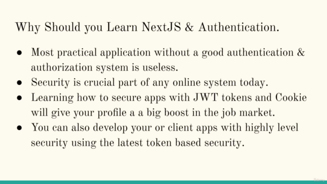 Develop Secure Apps with NextJS14, Json Web Token & Cookies – Screenshot 1