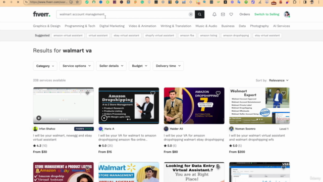 Walmart Course For Beginner, For Organic Sale – Screenshot 1
