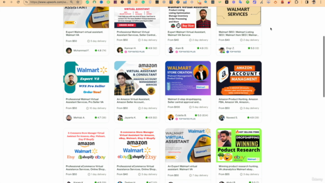 Walmart Course For Beginner, For Organic Sale – Screenshot 2