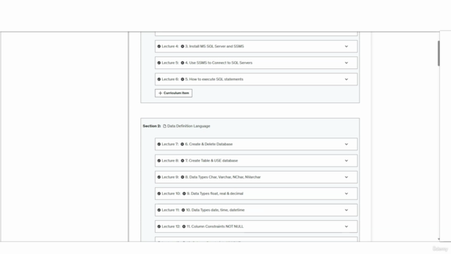 SQL Masterclass: From Zero to Hero with SQL Server (2024) – Screenshot 1