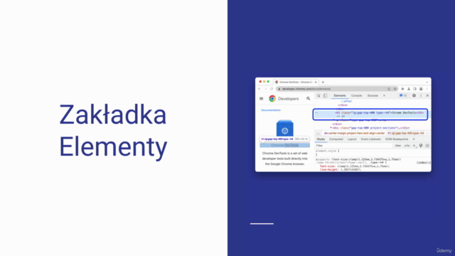 Chrome DevTools: Od podstaw do Eksperta – Screenshot 1