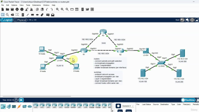 Cisco CCST Networking Certification Prep Course – Screenshot 1