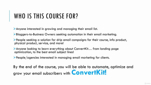 Email Automations + Email Marketing Mastery with Kit! – Screenshot 1