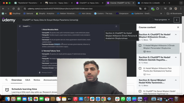 ChatGPT ve Yapay Zeka ile Sosyal Medya Pazarlama Uzmanlığı – Screenshot 1