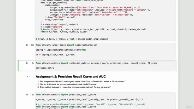 Python Data Science: Classification Modeling – Screenshot 3