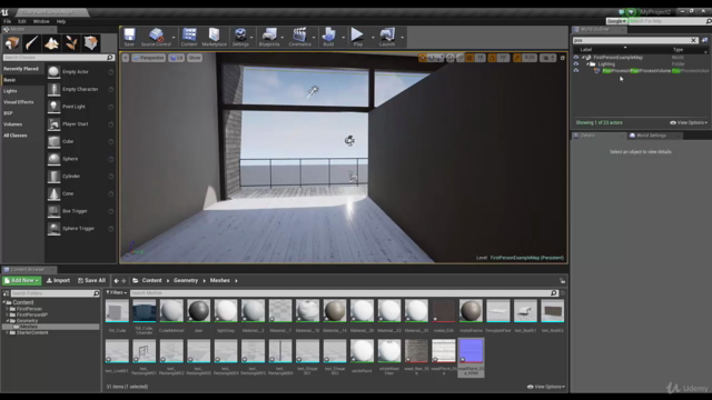 Unreal Engine 4: Project Based VR Course for Arch Viz in UE4 – Screenshot 2