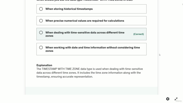 600+ SQL Interview Questions Practice Test – Screenshot 2