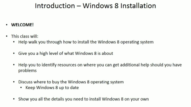 How to Install Windows 8 – Screenshot 3