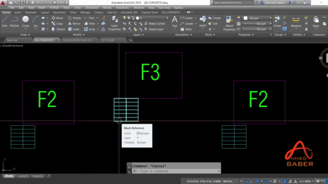 Autocad Total Volume For Structural Elements – Screenshot 1