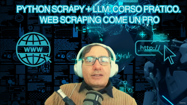 Python Scrapy + LLM: corso pratico. Web Scraping come un PRO – Screenshot 1