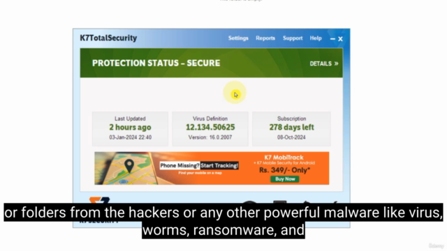 K7 Total Security Complete Bootcamp : Best Antivirus Guide – Screenshot 2