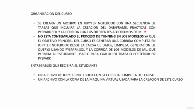 Pyspark desde cero orientado a machine learning – Screenshot 3