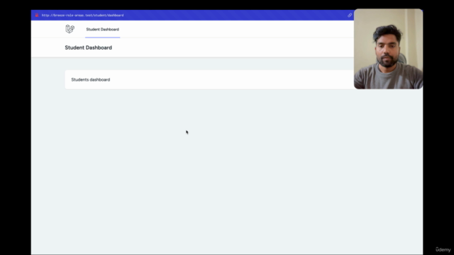 Laravel Breeze with User Role Areas – Screenshot 1