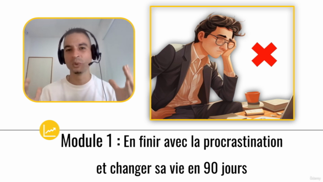 En Terminer Avec La Procrastination en 90 jours ! – Screenshot 1