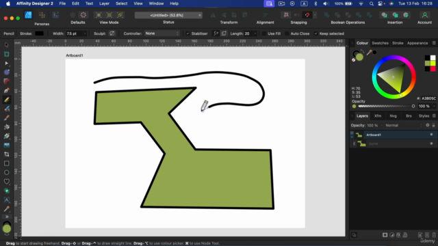 Affinity Designer Quick Start Guide for Beginners – Screenshot 4