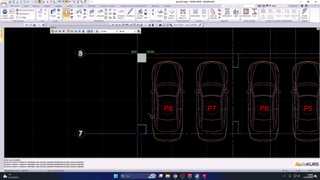 ideCAD Statik İle Betonarme Ruhsat Projesi Hazırlama – Screenshot 3
