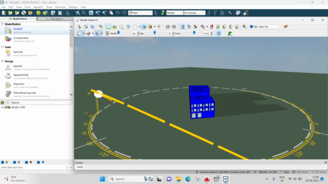 Energy Modeling : IES VE Module 7 - Demo Project - Screenshot_02