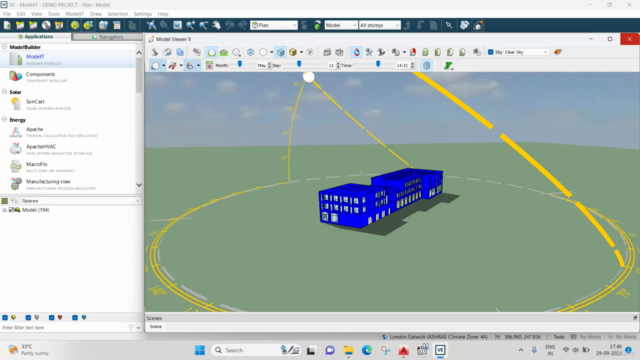 Energy Modeling : IES VE Module 7 - Demo Project - Screenshot_03