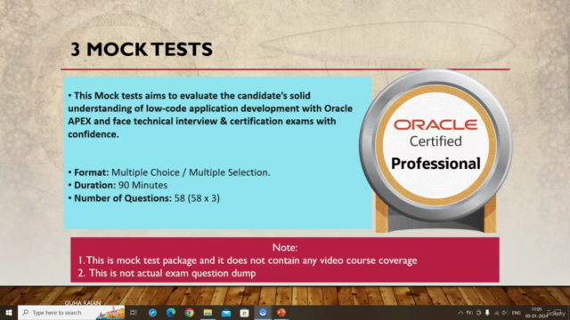 Mock Exams-1Z0-770: Oracle APEX Cloud Developer Professional - Screenshot_02