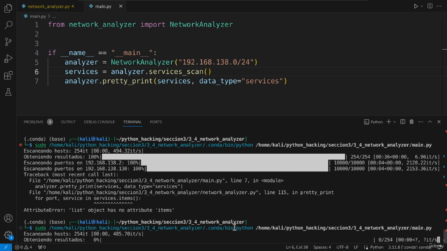 Python Hacking: Ciberseguridad y Hacking Ético con Python – Screenshot 3
