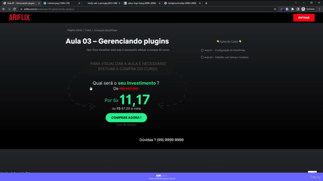Área de Membros no Wordpress estilo Netflix com Webhooks – Screenshot 2