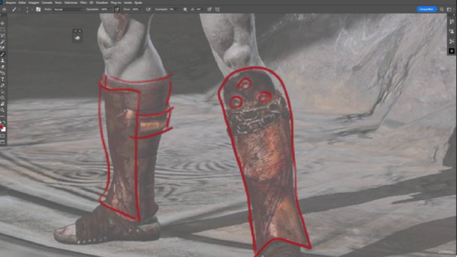 Aprenda Modelagem 3d no Zbrush! Faça o Kratos Funko! – Screenshot 2